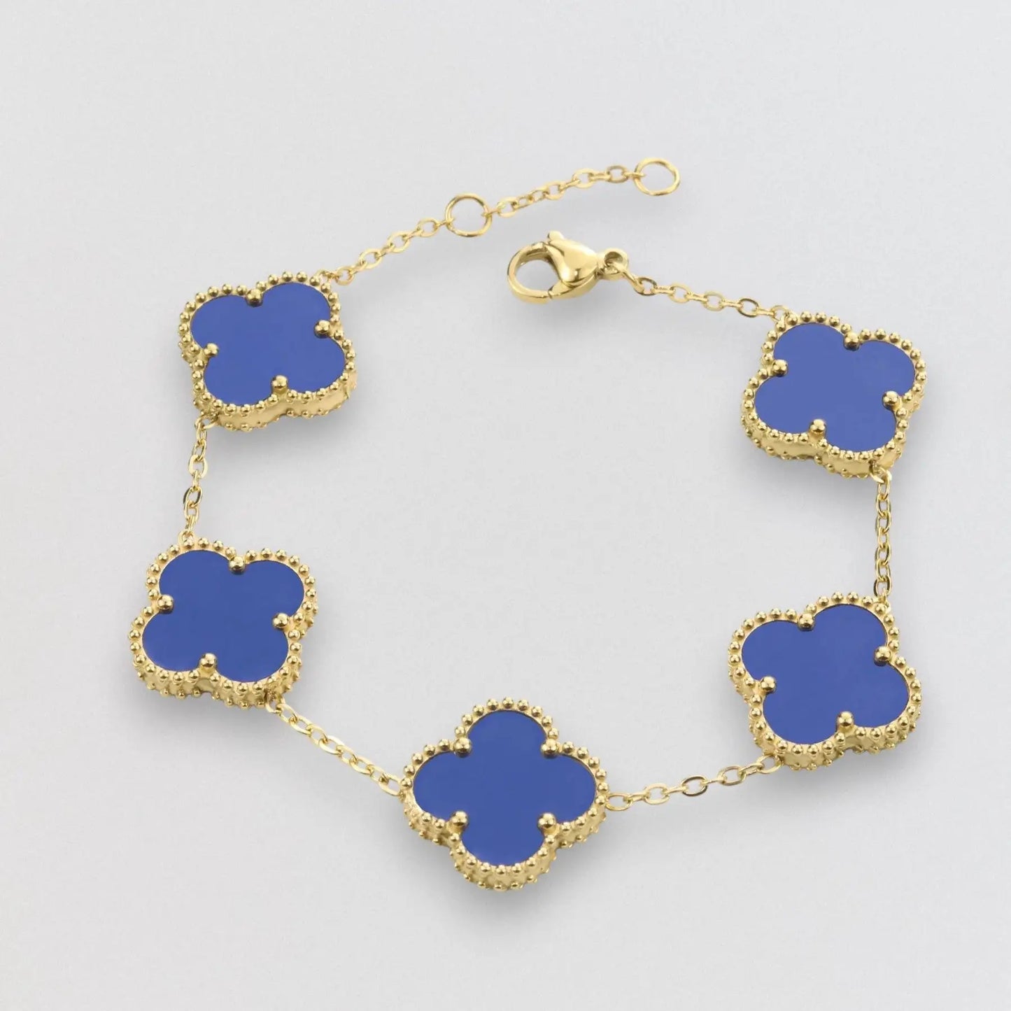 Fashion Women's Four-Leaf Clover Bracelet - Symbol of Luck and Prosperity