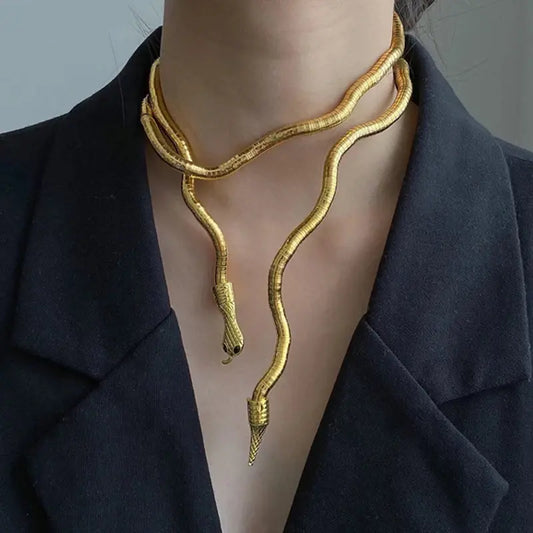 Multi-Function Snake Necklace - Punk Hip Hop Style - Must-Have Jewellery - Get Yours Today!